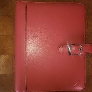 Day-Timer Loose-Leaf Organizer Set, 5-1/2" x 8-1/2", Leather Cover